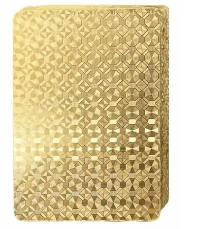 GOLD PLAYING POKER CARDS, View more