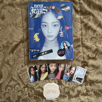 newjeans 1st ep bluebook minji version album + all inclusions