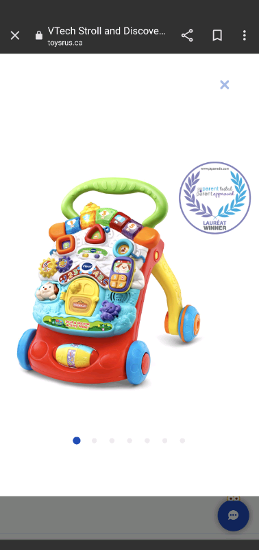 VTech Stroll and Discover Activity Walker - English Edition, View more