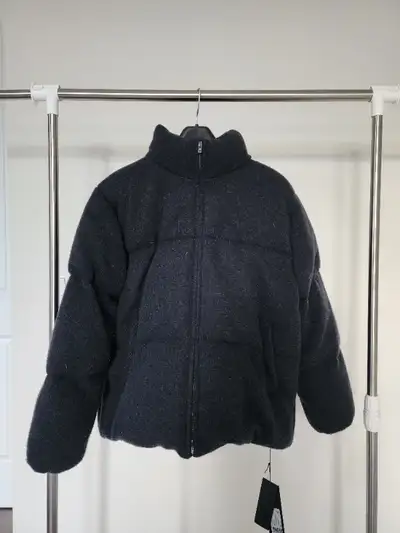 New Men's JOSEPH Soft Wool Puffer Down Jacket size S, View more