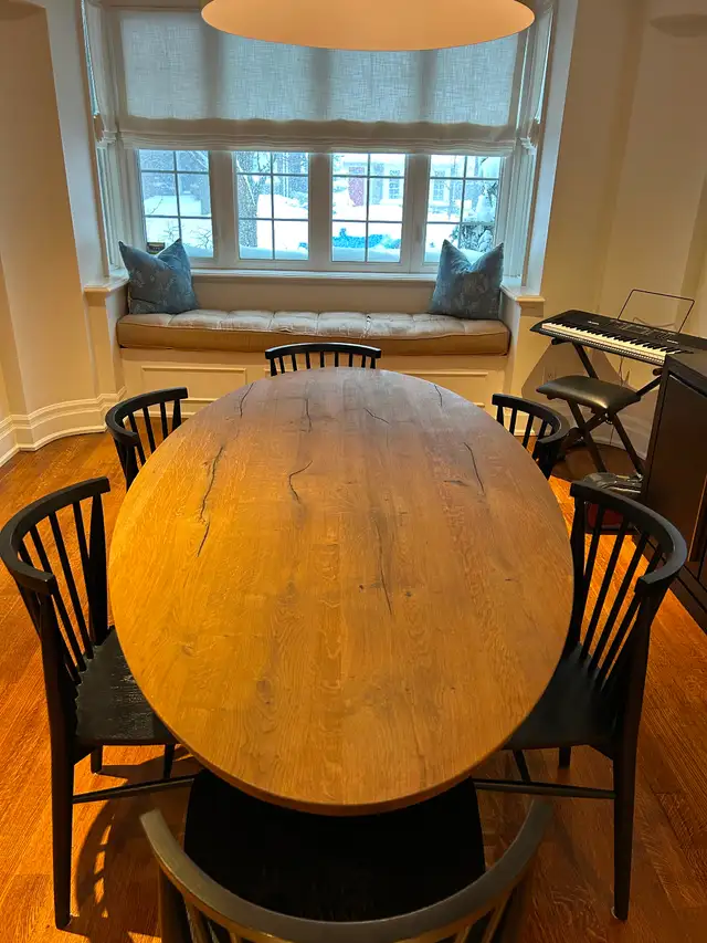 Elte Market Solid Wood Dining Table in Dining Tables & Sets in City of Toronto - Image 7