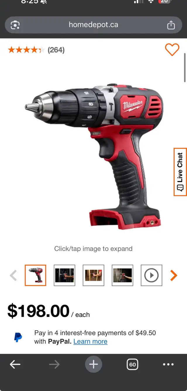 Milwaukee -hammer drill with charger and battery  in Power Tools in Markham / York Region - Image 8