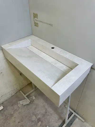 Bathroom Quartz Pieces – Modern Look - Contact now, View more