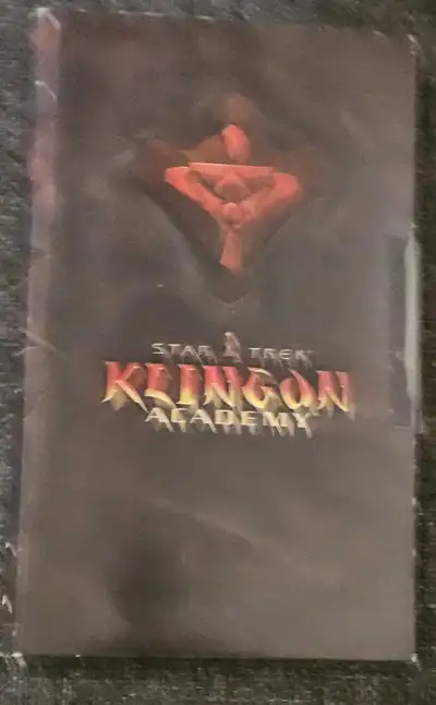 computer video game  Star trek the klingon academy , View more