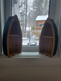 Mini Boat shaped Shelves