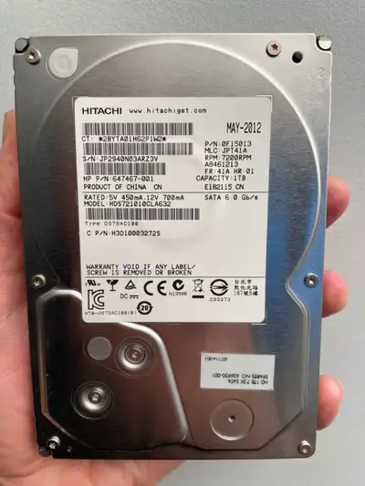 Hitachi 1 TB Desktop Hard Drive, View more