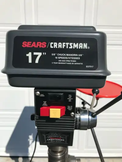 Craftsman 17” Drill Press, View more