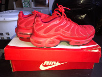 Women’s Size 9 Nike Air Max Plus Red