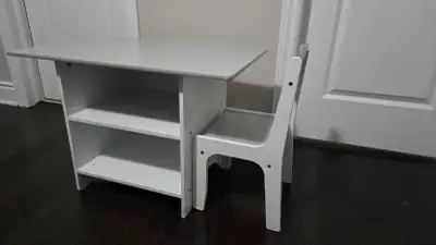 Kids table with a chair, View more