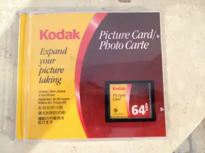 Kodak picture card (64 mb)., View more