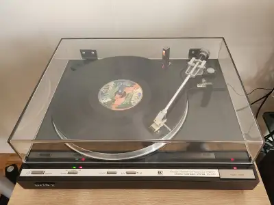 SONY PS-X55 Turntable with SHURE Cartridge, View more
