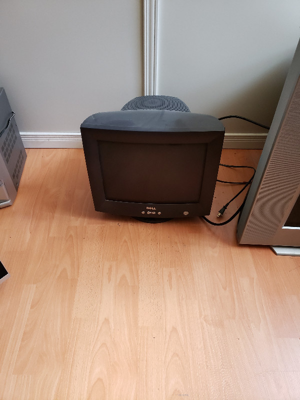 CRT AND LCD COMPUTER MONITORS FOR SALE! $120 EACH O.B.O in Monitors in Oshawa / Durham Region