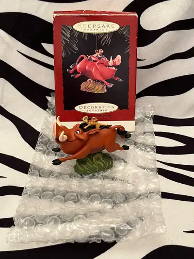  Lion King Timone and Pumbaa Christmas Tree Ornament, View more