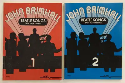 Beatles Songs : Easy Piano Music : John Brimhall Volume 1 & 2, View more