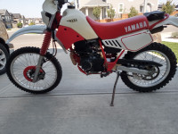 1986 Yamaha TT 225 Dirt Bike