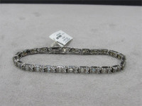 CUBIC ZIRCONIA BRACLET 7.5