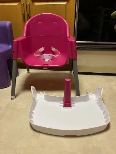 Pink Toddler Chair / Feeding Seat $15, View more