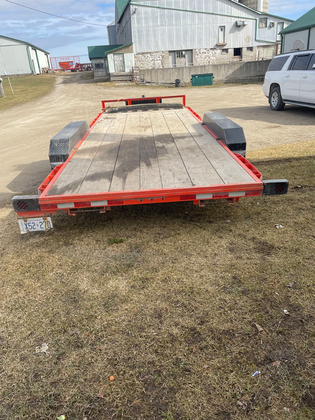 8x18 ft flatbed trailer in Cargo & Utility Trailers in La Ronge - Image 3