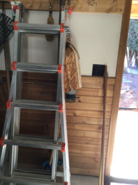 Ladder….Little Giant 22 foot extension with Wheels.