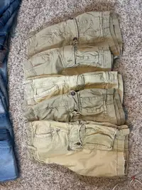 American Eagle Men's Cargo shorts. $50 for all 5 pair.