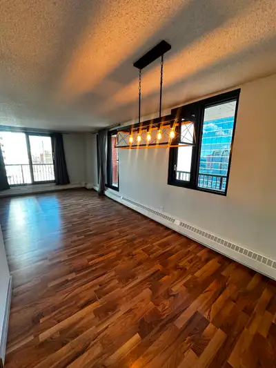 Live in the heart of downtown Edmonton - steps from Jasper Ave, 1-min from an LRT station, close to...