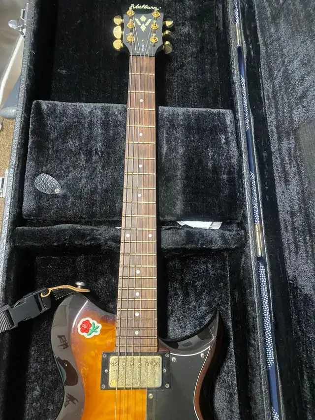 Electric guitar Washburn,  with with Gk-3 pick up attached to it in Guitars in Hamilton - Image 2