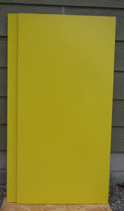 Melamine Boards – Yellow (24 x 48 x 5/8) (NEW), View more