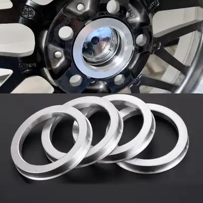 i have some Brand new bnib metal aluminum silver center bore cb hubcentric hub rings, i ONLY have ON...