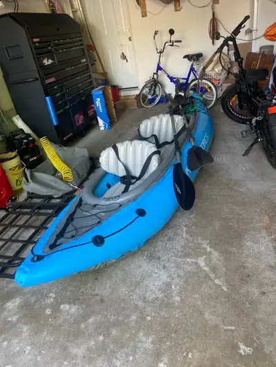 I'm selling a nice Hydro-Force two-seater inflatable kayak that's ready for your next water adventur...