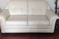 Genuine Italian leather sofa for sale