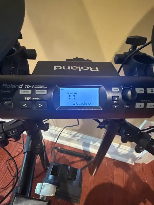 Roland TD-4 | Excellent condition | Pearl kick pedal in Drums & Percussion in Oakville / Halton Region - Image 5