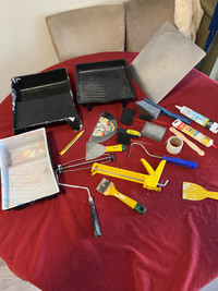 Paint and plastering tools 