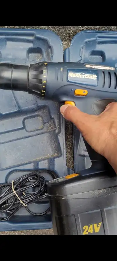Master craft cordless drill, View more