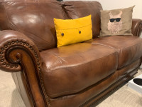Love seat LEATHER 