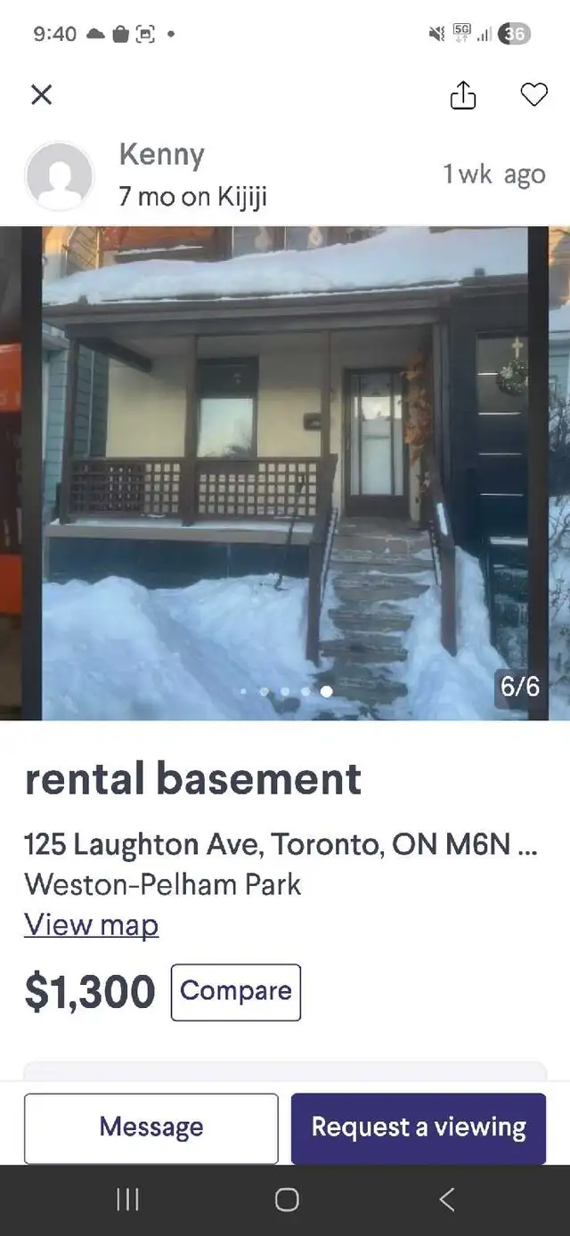 apartment warning ⚠️ don't send money