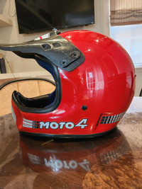Vintage Bell Moto 4 helmet