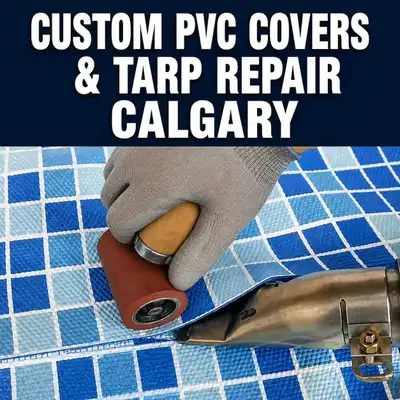 CUSTOM PVC COVERS & TARP REPAIR – CALGARY, View more