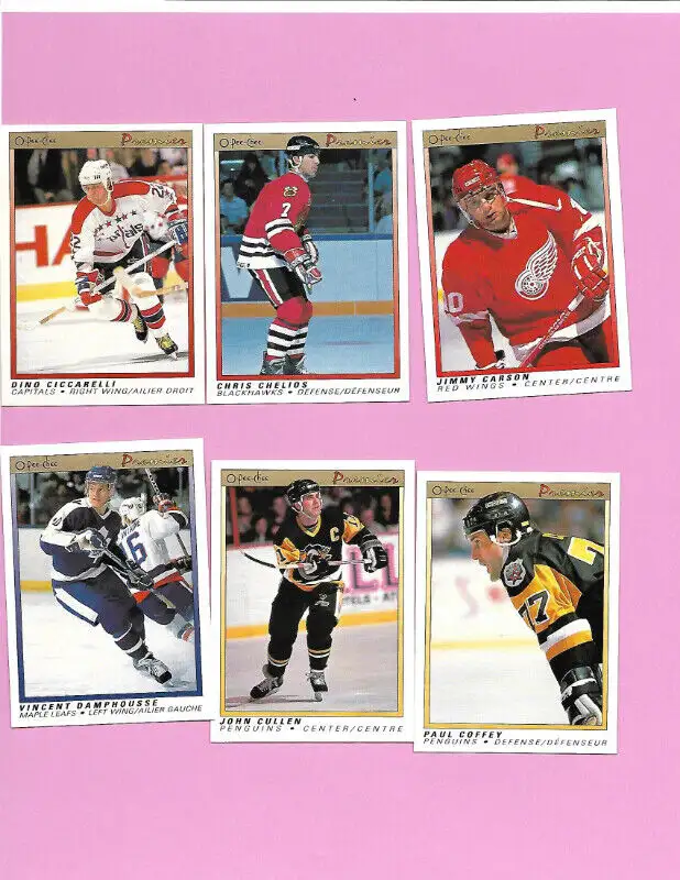 Hockey Cards: 1990-91 OPC Premier (Stars, Rookies & Commons) in Arts & Collectibles in Bedford - Image 2