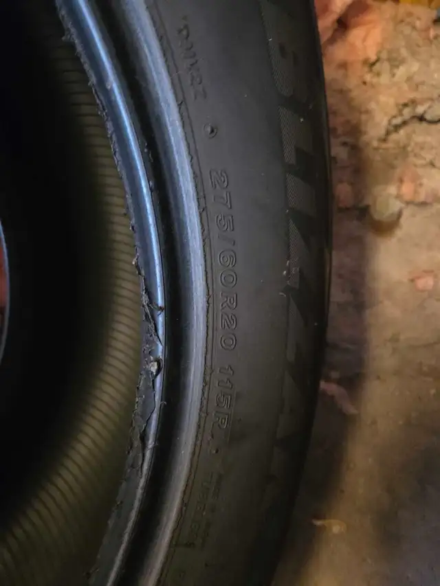 2 Bridgestone Blizzak winter tires in Tires & Rims in Oshawa / Durham Region - Image 5