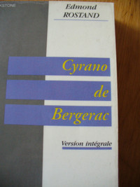 LIVRE THÉATRE CYRANO DE BERGERAC de EDMOND ROSTAND Version intég