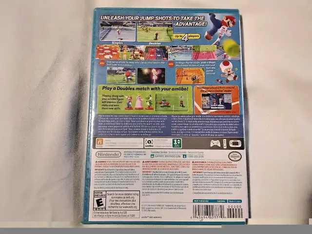 Mario Tennis Ultra Smash *factory sealed* in Nintendo Wii U in Markham / York Region - Image 3