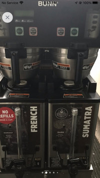 USED BUT IN GREAT CONDITION BUNN DUAL DBC COFFEE MACHINE $500