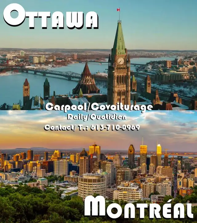 Ottawa - Montreal Carpooling