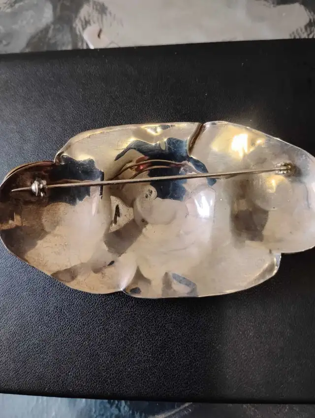 Saint Justin Silver &Bronze BroochBrooch in Jewellery & Watches in Downtown-West End - Image 3