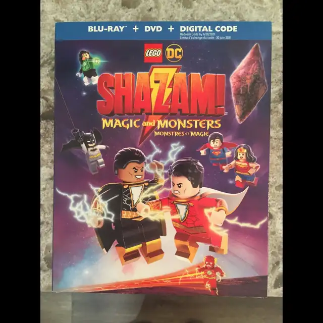 Lego Shazam Magic & Monsters Bluray/DVD/Digital for sale, BNIB in CDs, DVDs & Blu-ray in Calgary - Image 2