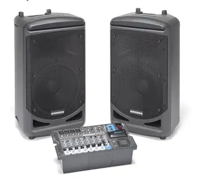 Samson PA system,