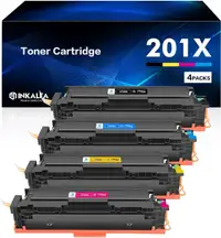 201X 201A Toner Cartridges 4 Pack, BNIB