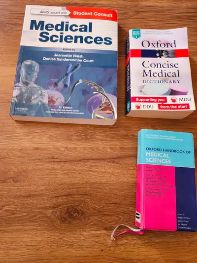 Medical books for sale $15 each. 80% off regular price, View more