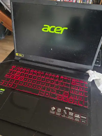 Acer Nitro 5 Gaming Laptop w/ mouse, View more
