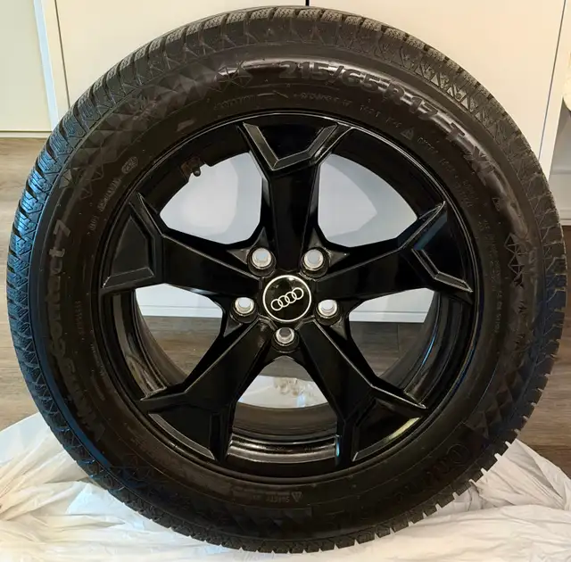 Audi Winter Tires on Rims – 215/65R17 in Tires & Rims in City of Toronto - Image 3